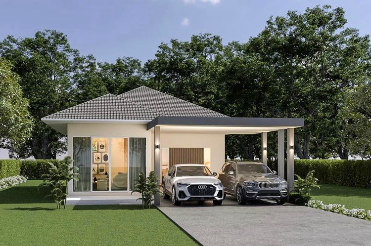 ภาพแบบบ้าน-บ้านเดี่ยว