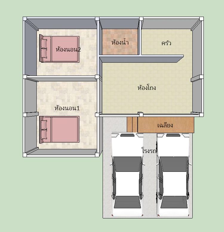 ภาพแบบบ้าน-คอนเทมเพอรารี่