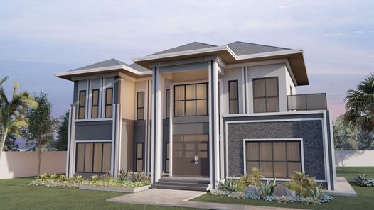 แบบบ้านสไตล์คอนเทมโพรารี่ HeL3QWHW