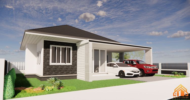 ภาพแบบบ้าน-บ้านอยู่เย็น เป็นสุข