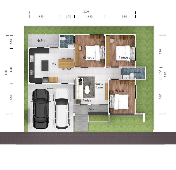 ภาพแบบบ้าน-แบบ 1