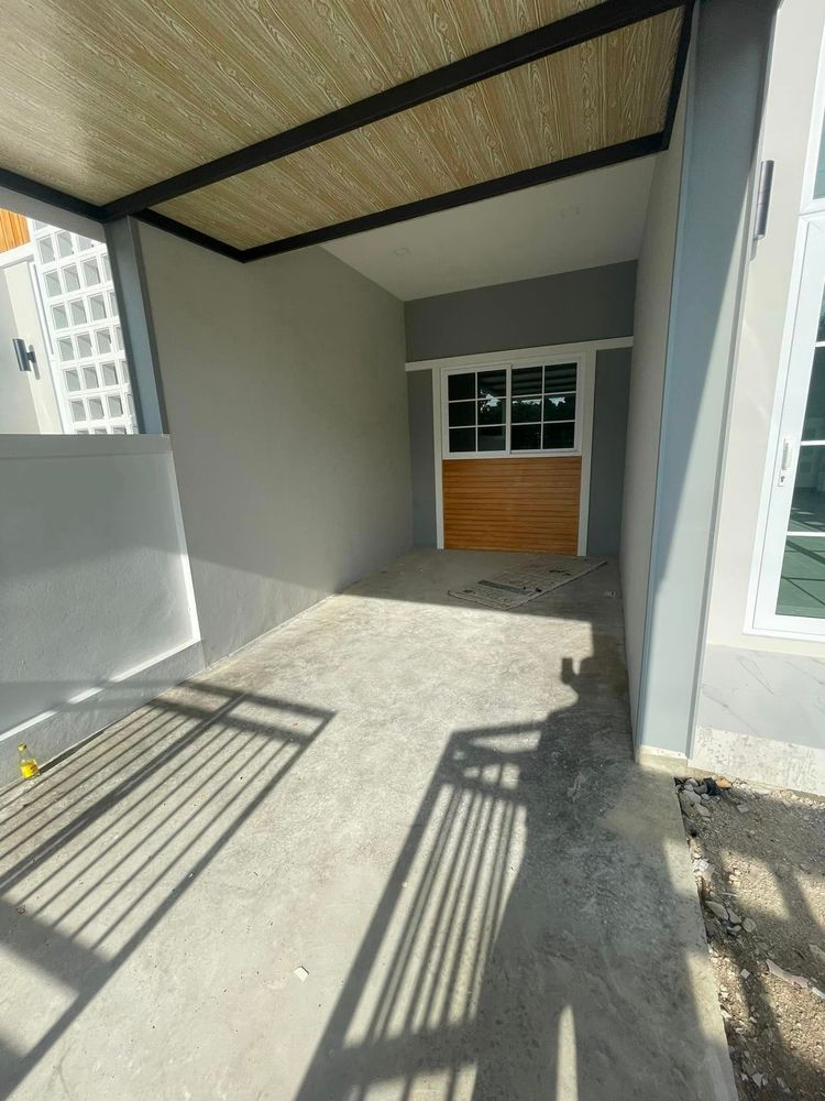 ภาพแบบบ้าน-บ้านทาวน์โฮมชั้นเดียว