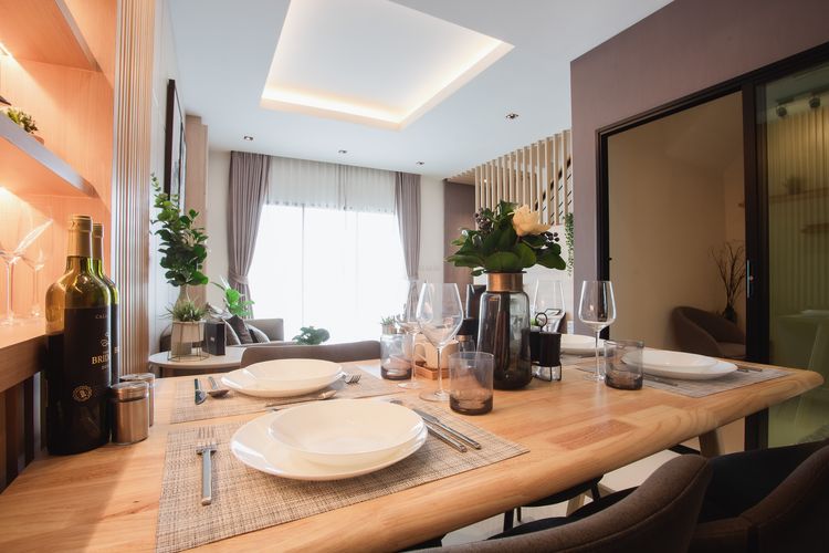 ภาพแบบบ้าน-บ้านทาวน์โฮม 2 ชั้น