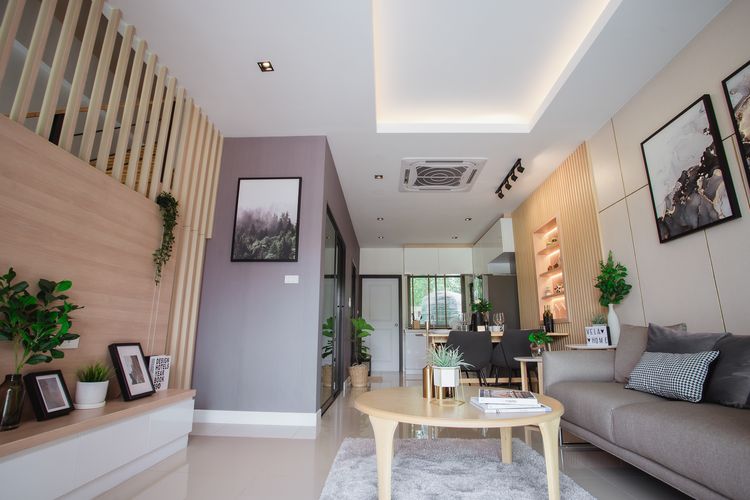 ภาพแบบบ้าน-บ้านทาวน์โฮม 2 ชั้น