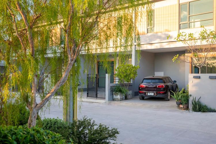 ภาพแบบบ้าน-ทาวน์โฮม MODERN Japanese 