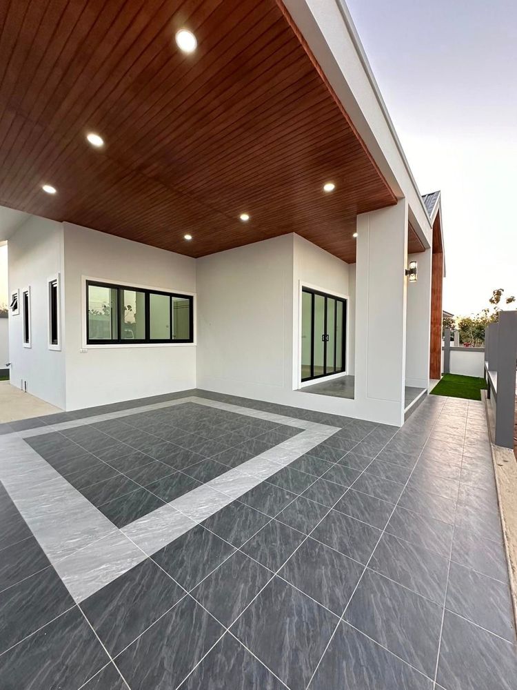 ภาพแบบบ้าน-บ้านเดี่ยวชั้นเดียว สไตล์นอร์ดิก