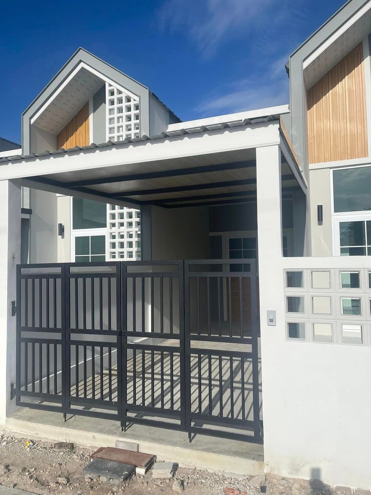 ภาพแบบบ้าน-บ้านทาวน์โฮมชั้นเดียว