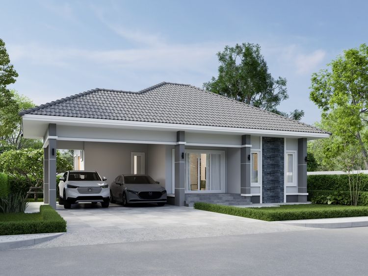 ภาพแบบบ้าน-บ้านเดี่ยว