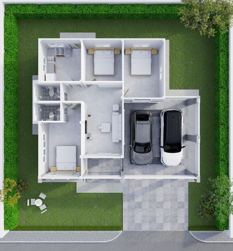 ภาพแบบบ้าน-บ้านเดี่ยว