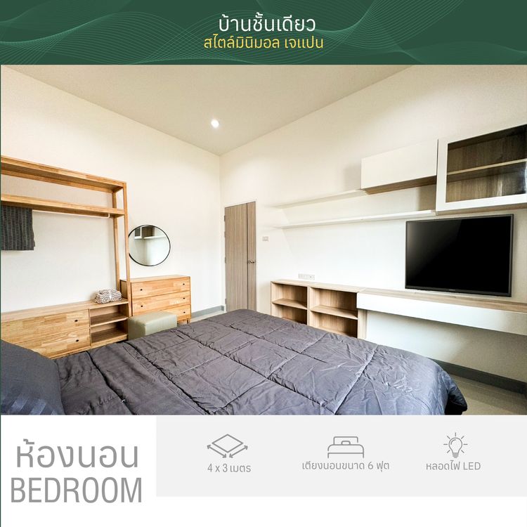 ภาพแบบบ้าน-บ้านชั้นเดียว