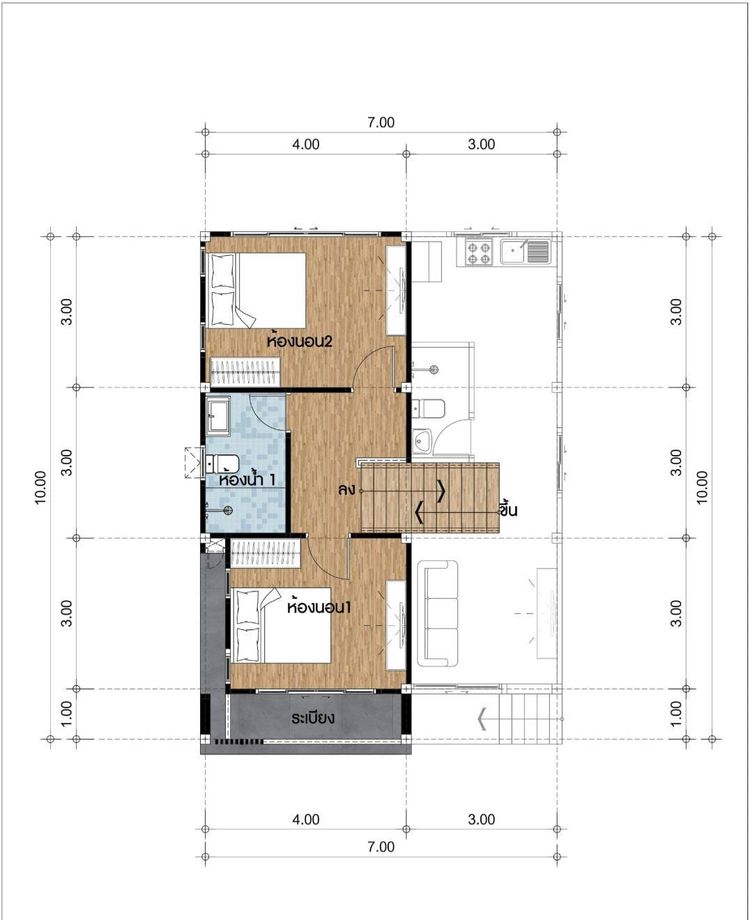 ภาพแบบบ้าน-บ้านเดี่ยว