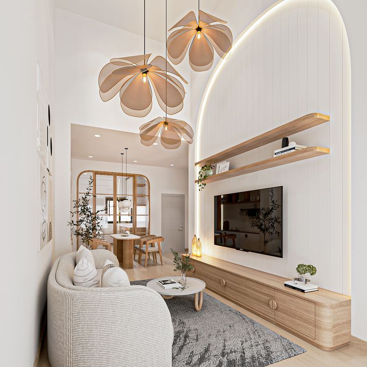 ภาพแบบบ้าน-Townhome สไตล์ Modern Minimal