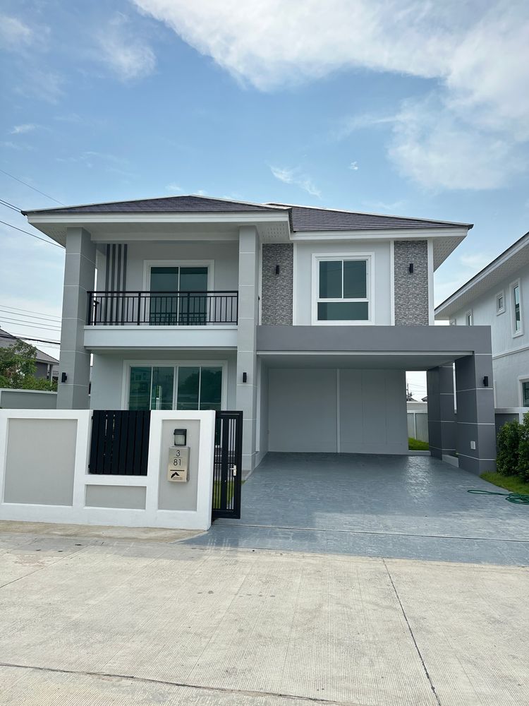 ภาพแบบบ้าน-บ้านสวยหลังใหญ่สไตล์ Modern