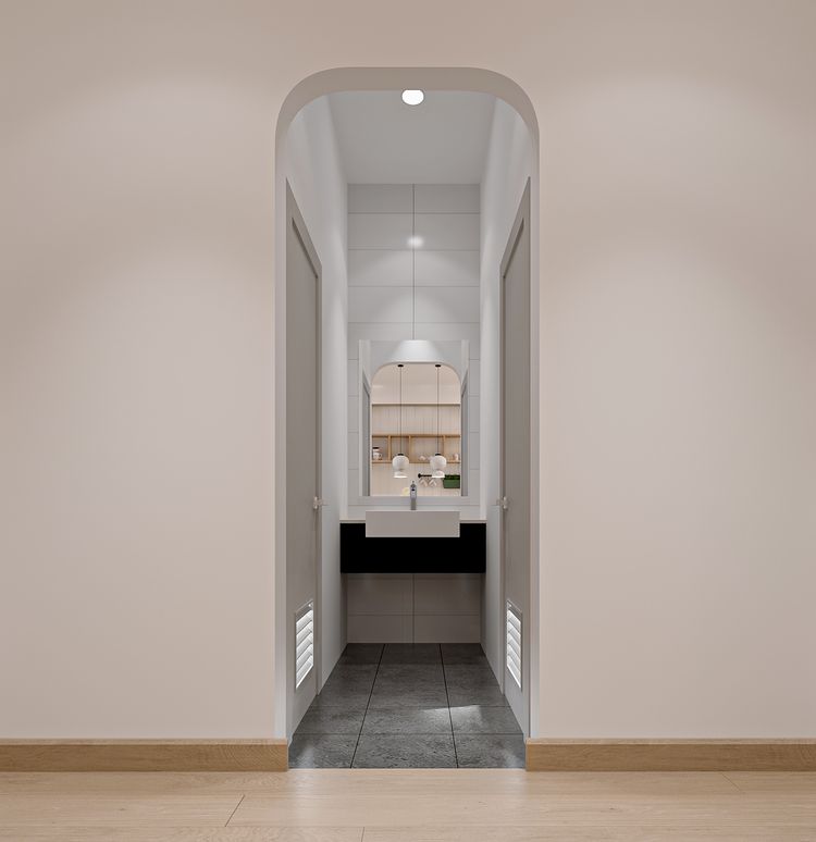 ภาพแบบบ้าน-Townhome สไตล์ Modern Minimal