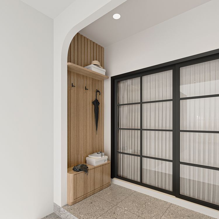 ภาพแบบบ้าน-Townhome สไตล์ Modern Minimal