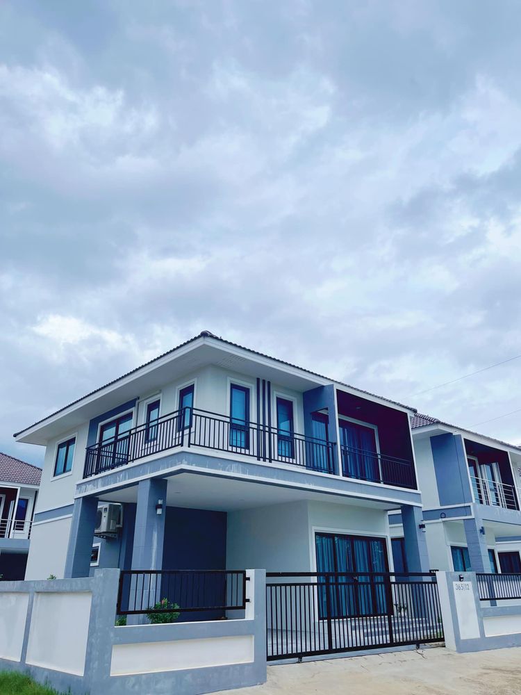 ภาพแบบบ้าน-โมเดิร์น 2 ชั้น