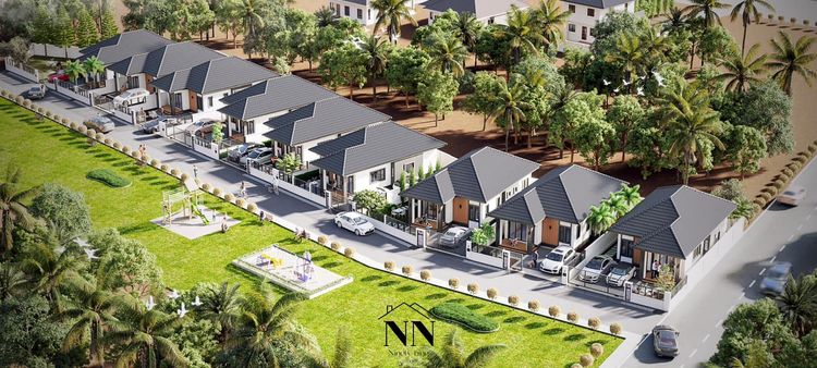 ภาพแบบบ้าน-Ninety-nine Village 