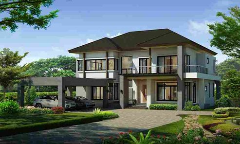 แบบบ้านสไตล์คอนเทมโพรารี่ qf8kdebA