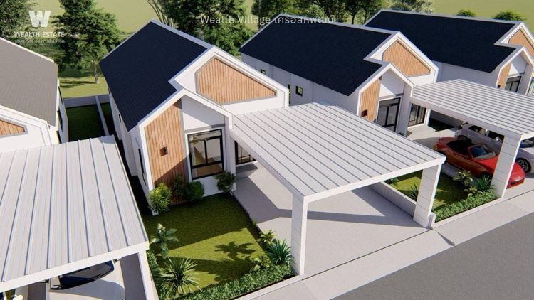 ภาพแบบบ้าน-โครงการ เวลธ์วิลเลจ