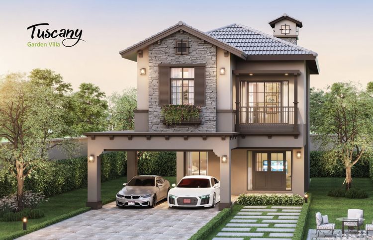 ภาพแบบบ้าน-Grand Tuscany Pool Vill 