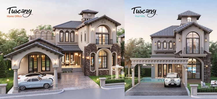 ภาพแบบบ้าน-Grand Tuscany Pool Vill 
