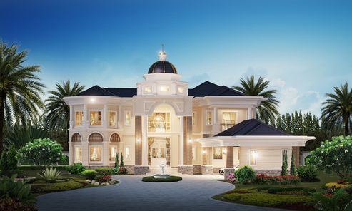 แบบบ้านสไตล์คลาสสิก ลักชูรี่ XOs51yks