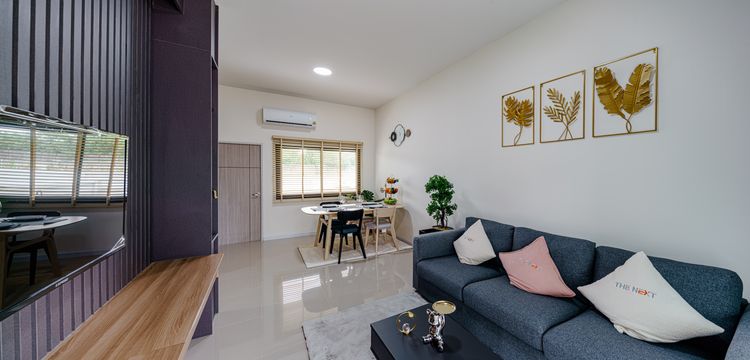 ภาพแบบบ้าน-บ้านณภัค บ้านแฝดชั้นเดียว