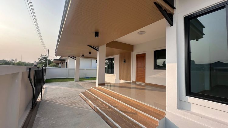 ภาพแบบบ้าน-บัานเดี่ยวชั้นเดียว