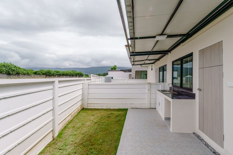 ภาพแบบบ้าน-บ้านณภัค บ้านแฝดชั้นเดียว