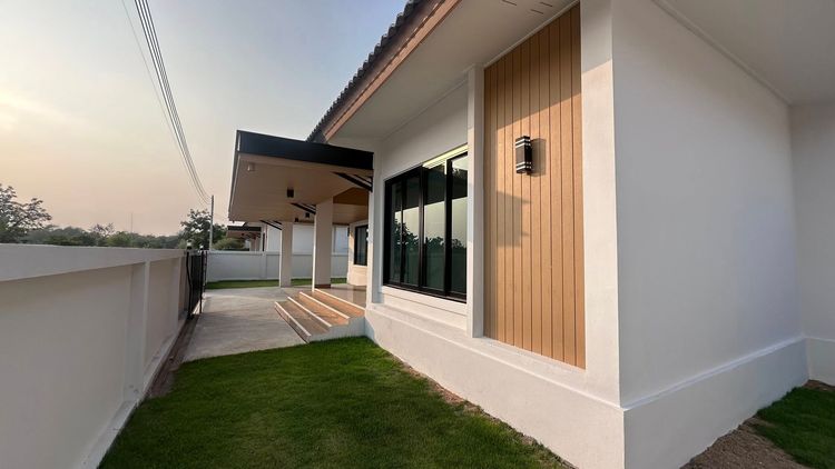 ภาพแบบบ้าน-บัานเดี่ยวชั้นเดียว