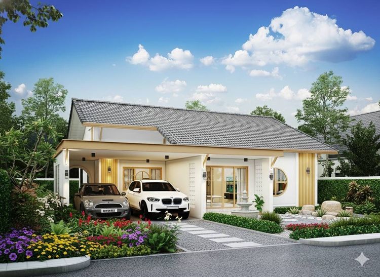 ภาพแบบบ้าน-โคฟูกุ แบบบ้านสไตล์มินิมอลมูจิ