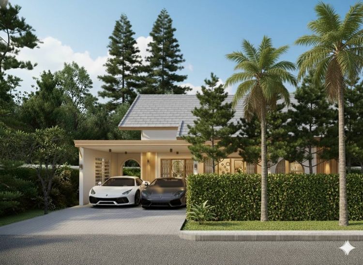 ภาพแบบบ้าน-โคฟูกุ แบบบ้านสไตล์มินิมอลมูจิ