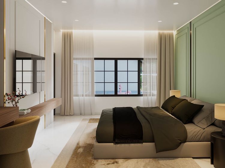 ภาพแบบบ้าน-แบบบ้านสไตล์อิงลิชโมเดิร์น