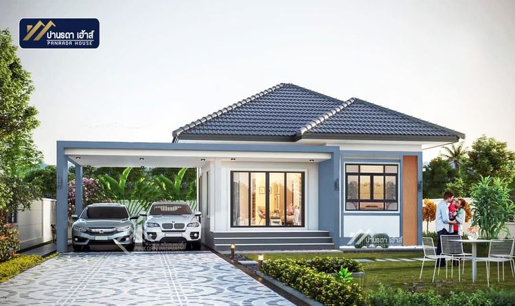 ภาพแบบบ้าน-ปานรดา เฮ้าส์