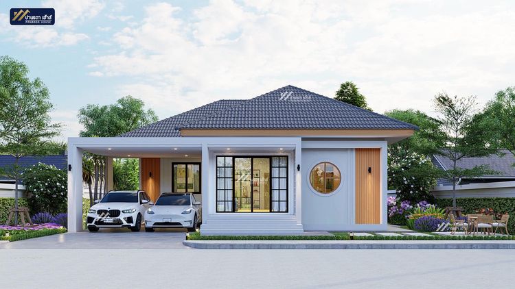 ภาพแบบบ้าน-ปานรดา เฮ้าส์