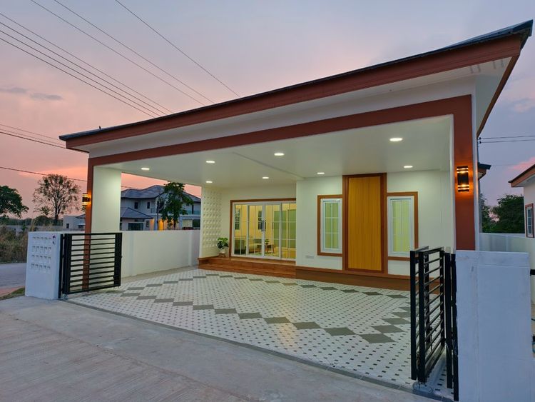 ภาพแบบบ้าน-บ้านเดี่ยว ขนาด 43.7 ตารางวา