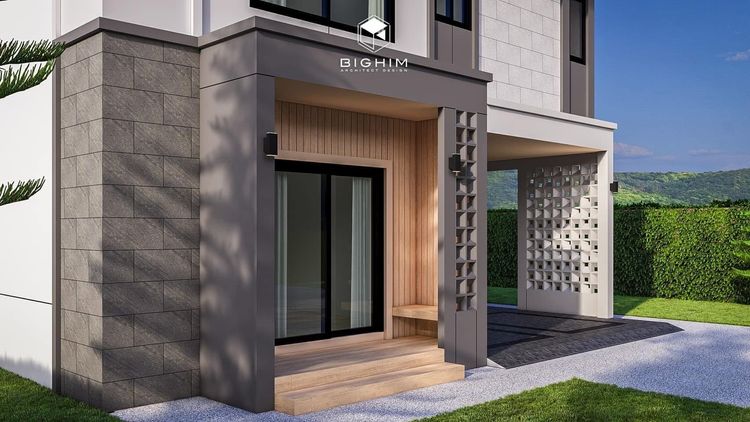 ภาพแบบบ้าน-แบบบ้านสไตล์อิงลิช ไทป์เอ