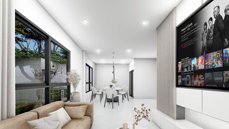 ภาพแบบบ้าน-บ้านเดี่ยว 2 ชั้น