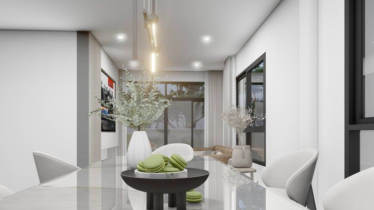 ภาพแบบบ้าน-บ้านเดี่ยว 2 ชั้น