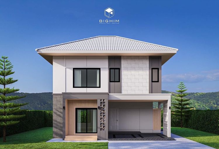 ภาพแบบบ้าน-แบบบ้านสไตล์อิงลิช ไทป์เอ