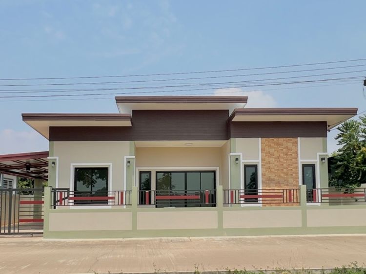 ภาพแบบบ้าน-บ้านทรงโมเดิร์นปั้นหยา