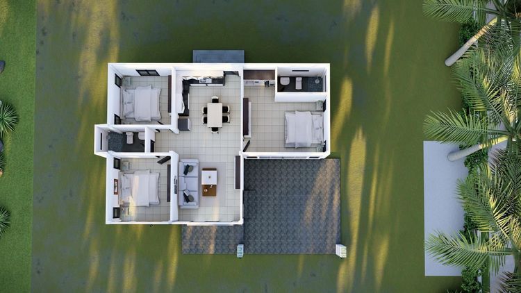 ภาพแบบบ้าน-แบบบ้านสไตล์ลัคชูรี่