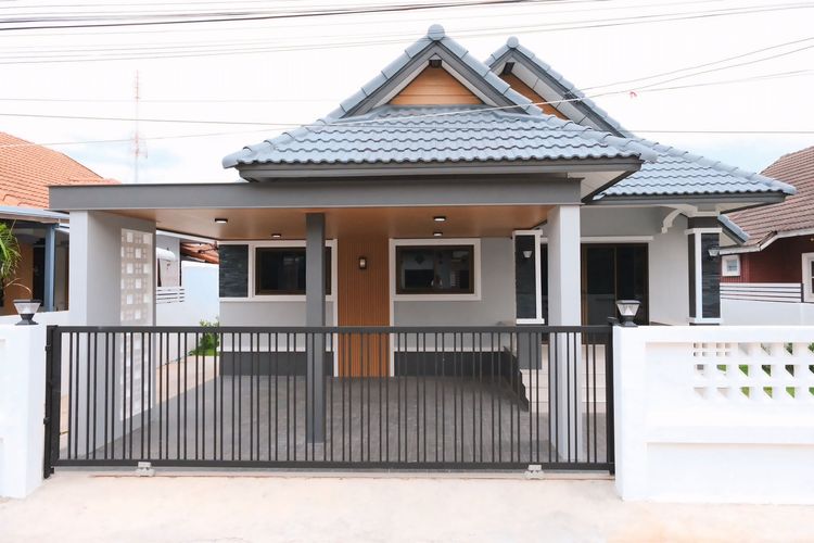 ภาพแบบบ้าน-บ้านเดี่ยวชั้นเดียว