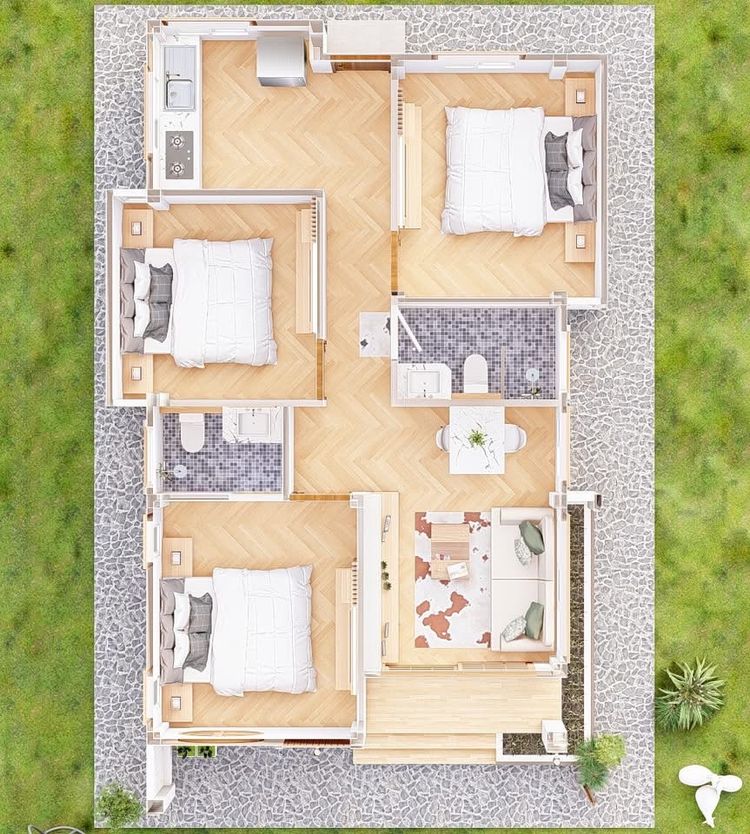 ภาพแบบบ้าน-บ้านสไตส์โมเดิร์น มินิมอล