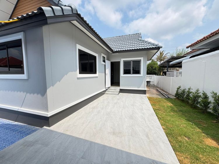 ภาพแบบบ้าน-บ้านเดี่ยวชั้นเดียว