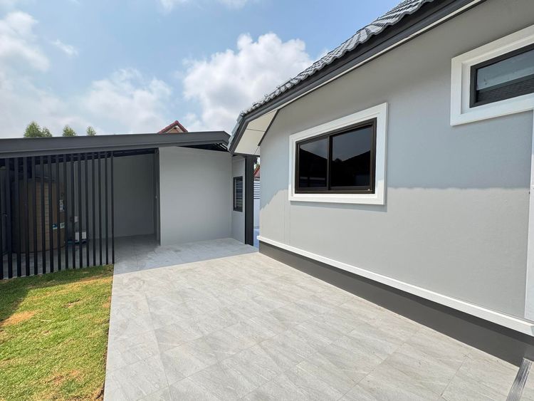 ภาพแบบบ้าน-บ้านเดี่ยวชั้นเดียว