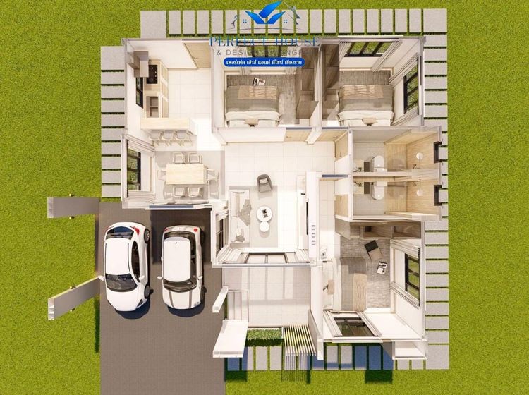 ภาพแบบบ้าน-คอนเทมโพรารี่