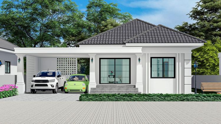 ภาพแบบบ้าน-บ้านเดี่ยว