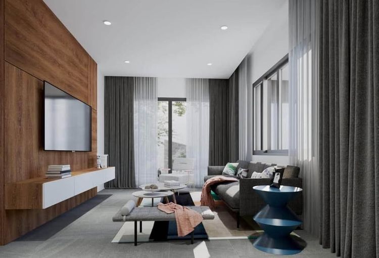 ภาพแบบบ้าน-สไตล์โมเดิร์น ทรงปั้นหยา