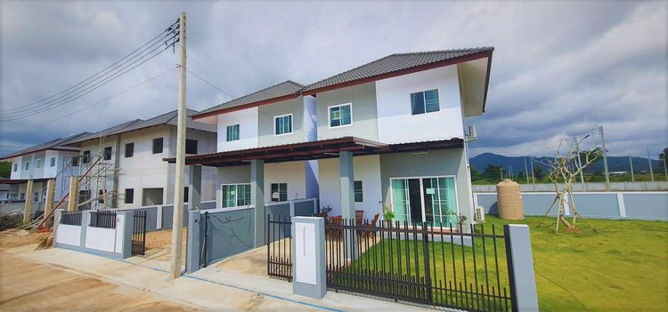 ภาพแบบบ้าน-บ้านแฝดสองชั้น